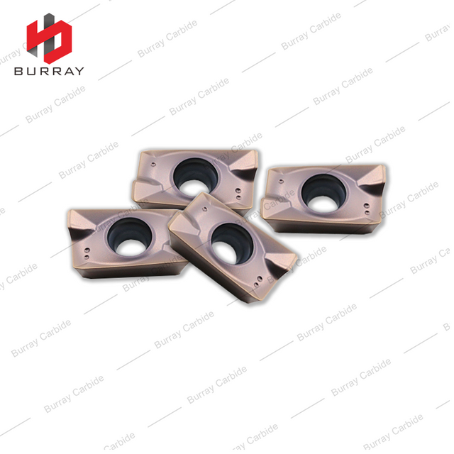 Tungsten Carbide Milling Inserts with PVD Coating APMT1604PDER-DL for Steel or Stainless Steel and Superalloy