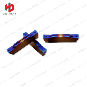 Tungsten Carbide Grooving Inserts MGMN300-M MGMN400-M for Quenched Stainless Titanium Alloy with Colorful PVD Coated