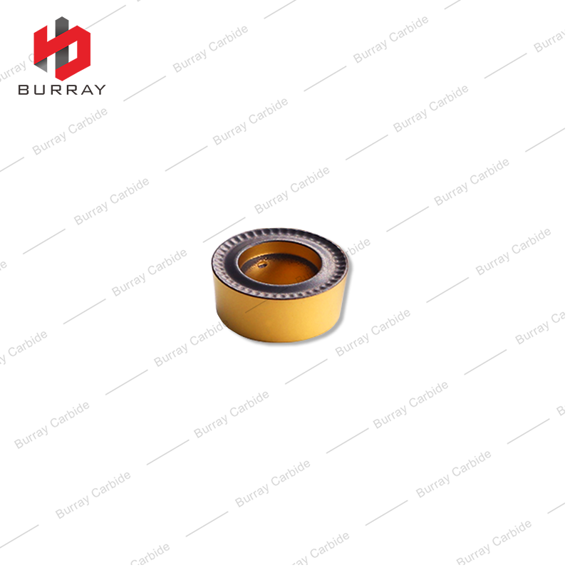 CNC Round Inserts RCMT1204MO Milling Inserts with CVD Coating for Steel and Stainless Steel