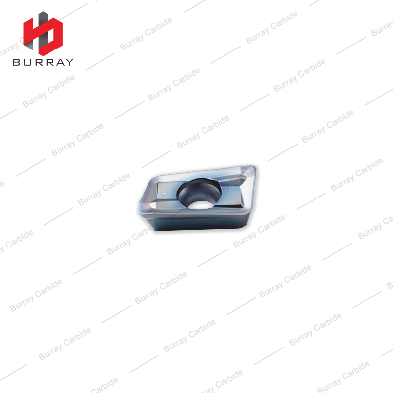 Tungsten Carbide Milling Inserts CNC Cutting Insert APMT1604PDER-JC High Hardness with Colorful PVD Coating for Steel and Stainless Steel Machining 