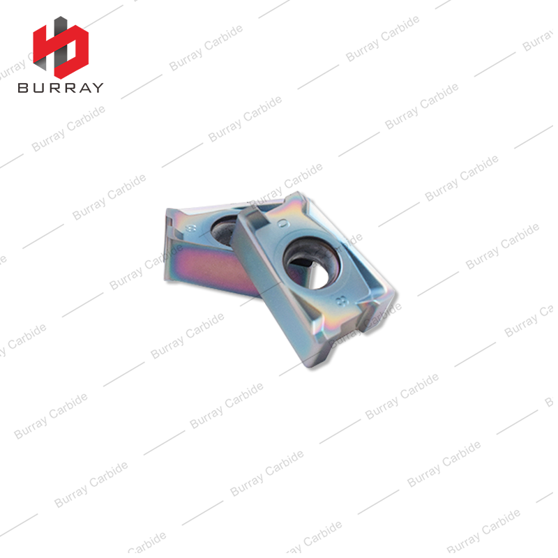 Tungsten Carbide Inserts LNMU High Feed Shoulder Milling Insert LNMU15T608SGE Machining for Hardened Steel and Superalloys