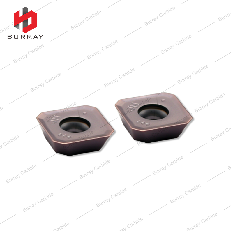 PVD Coating Indexable Carbide Inserts SEMT13T3-JM Shoulder Milling Insert Face Milling Insert Roughing Machining of Steel