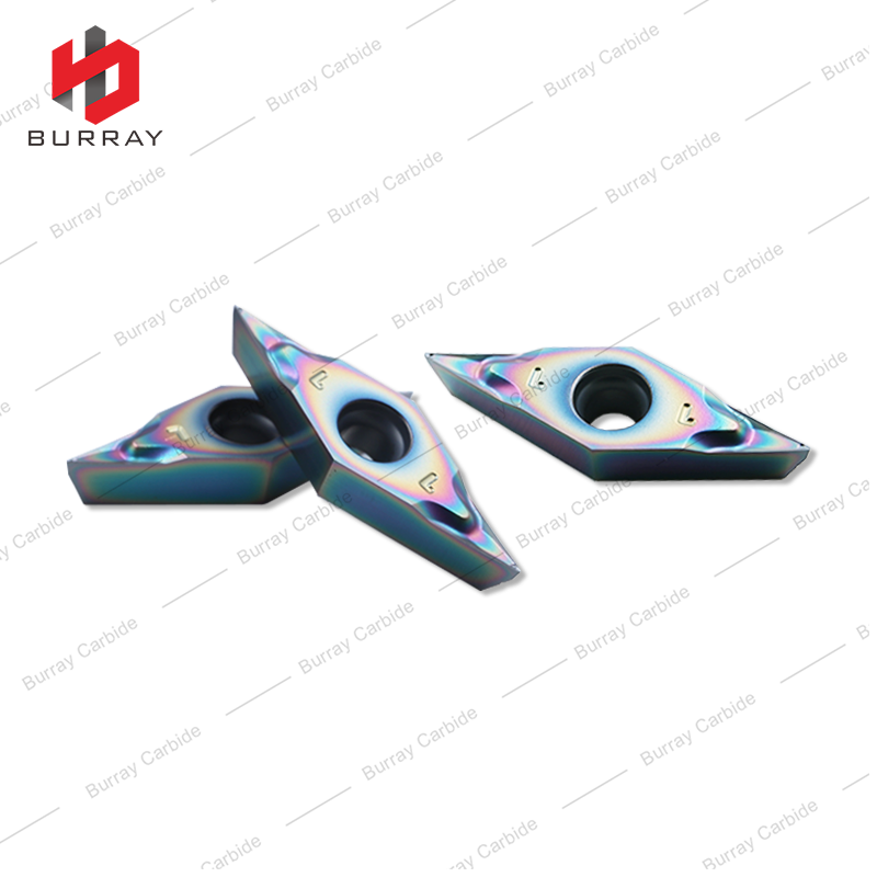 CNC Cutting Tool VCGT Carbide Turning Inserts VCGT110301-CL with PVD Coating for Machining Hardened Steel Materials