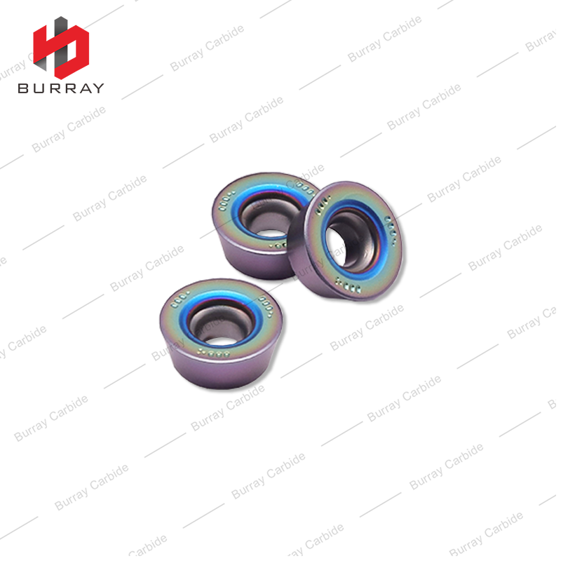 RDMW1204MO-69 Round Milling Insert for CNC Machining Centers RDMW with PVD Coated for Milling of High Hardness Materials and Stainless Steel