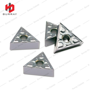 CNC Lathe Tools Triangular External Turning Insert TNMG160404-TF for Machining of Steel and Stainless Steel