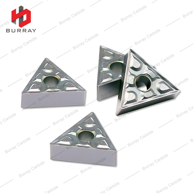 CNC Lathe Tools Triangular External Turning Insert TNMG160404-TF for Machining of Steel and Stainless Steel