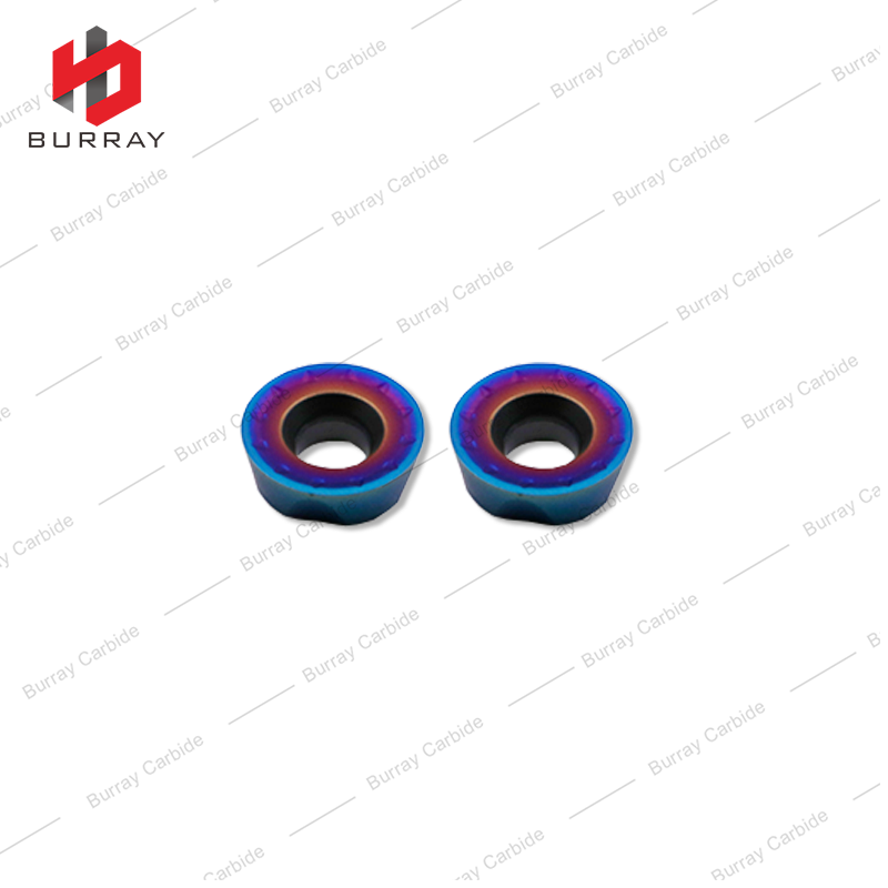 RPMT08T2MO-JS Carbide Cutting Tool Turning Inserts for PVD Coated for Milling of High-Hardness Metal Material