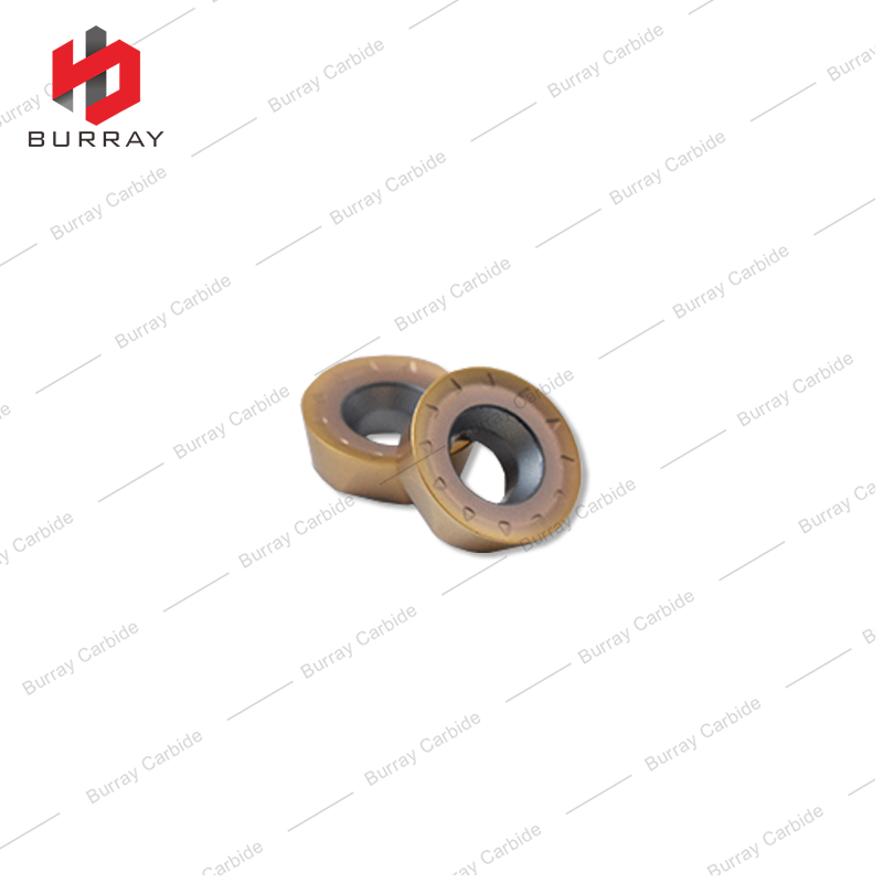 RPMT08T2MO-JS Tungsten Carbide Turning Tool CNC Lathe Milling Insert for Steel and Stainless Steel