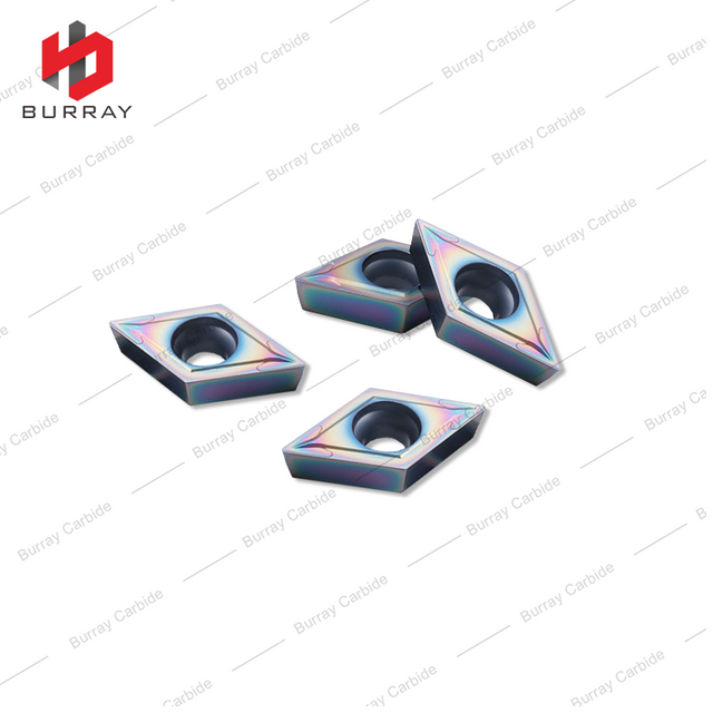 DCMT11t304 11T308-MS CNC Carbide Turning Insert DCMT with PVD Coating for Quenched Steel