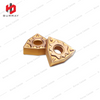 Carbide Turning Inserts WNMG080404-HQ CVD Coated for Steel Machining External Turning Lathe Tools