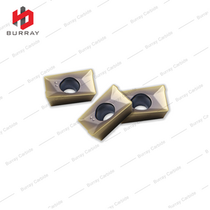 Carbide Insert APKT1003PDER CNC Milling Insert APKT for Machining of Steel and Stainless-Steel with PVD Coating