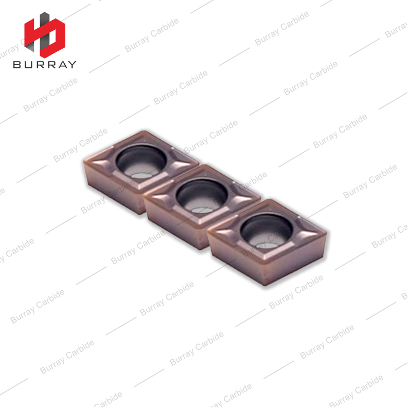 CCMT060204-TF CNC Cutting Inserts Original Cut Carbide Turning Tools for Lathe PVD Coating Steel and Stainless Steel
