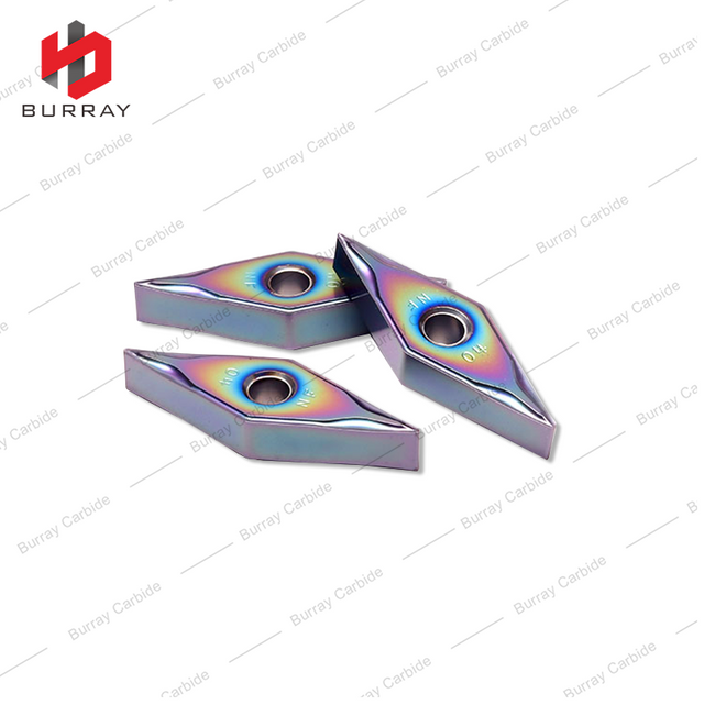 Carbide Cnc Turning Inserts VNMG160404-63 High Hardness Materials with PVD Coated for Machining Quenched Steel Vnmg Insert