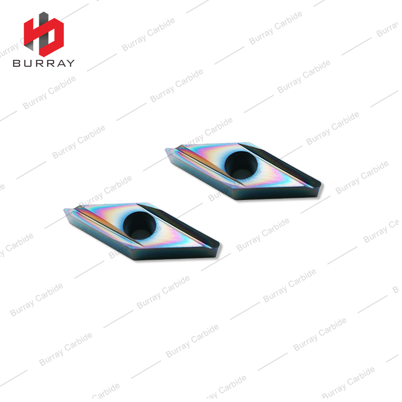 VBGT CNC Finishing Turning Inserts VBGT160402R-Y with PVD Coating for Machining Quenched Steel