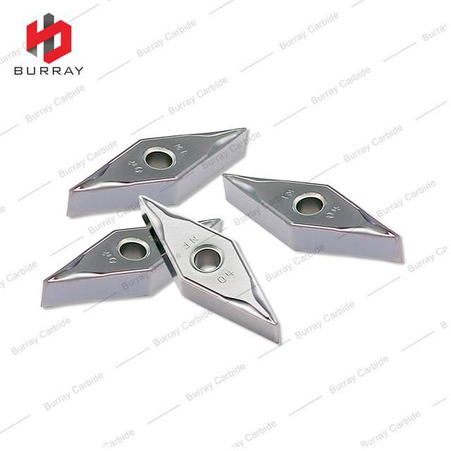VCMT Lathe CNC Cutting Tool Carbide Insert Metal Ceramic Turning Insert VNMG160404-63 for Aluminium Machining