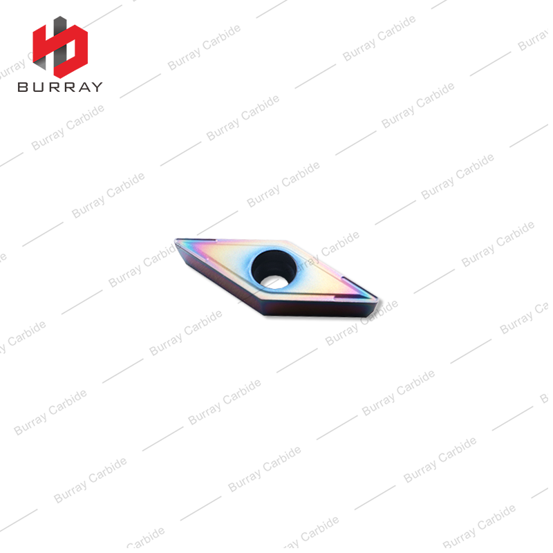 Cemented Carbide Cutting Insert Titanium Alloy Quenched Steel Inserts VCMT110304-MS with PVD Coated