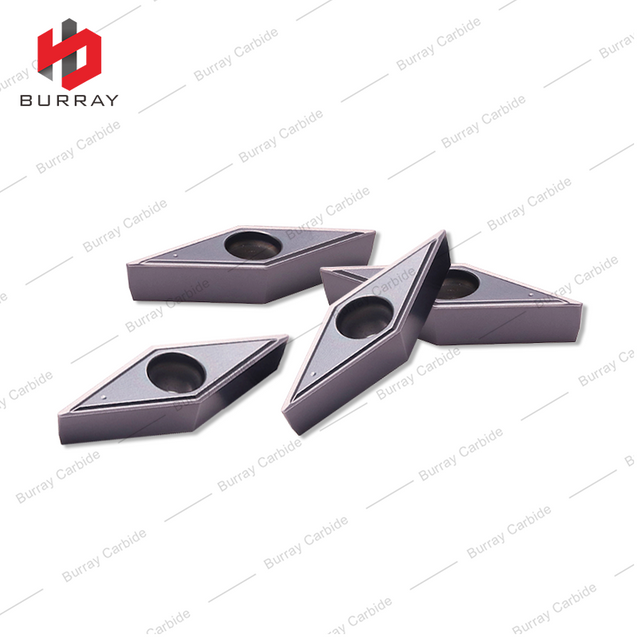CNC Cutting Tools Precision Turning Inserts VBMT160404-67 Internal Boring Insert with PVD Coated